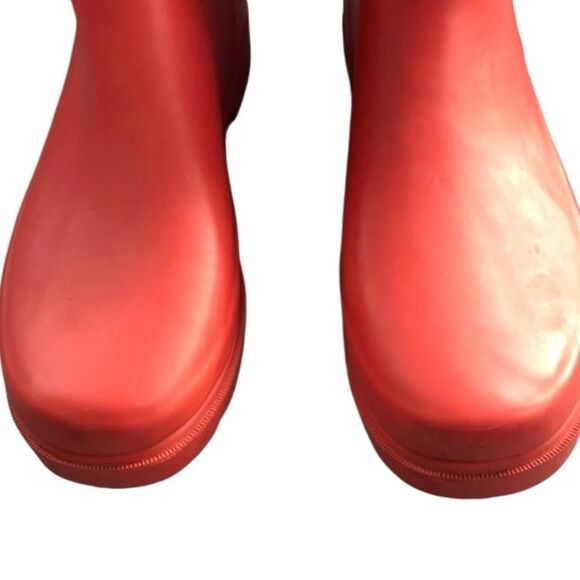 Chooka Tulip Red Women's Waterproof Durable Mid Height RAIN Boots Size 6 - Picture 7 of 8